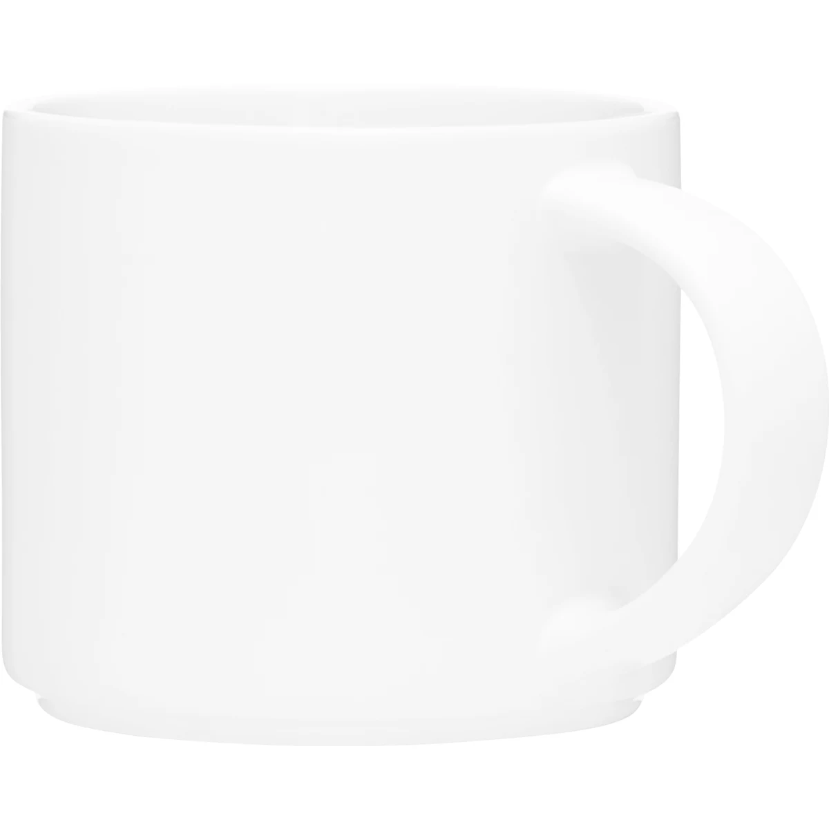 16 oz monaco mug - matte white 1