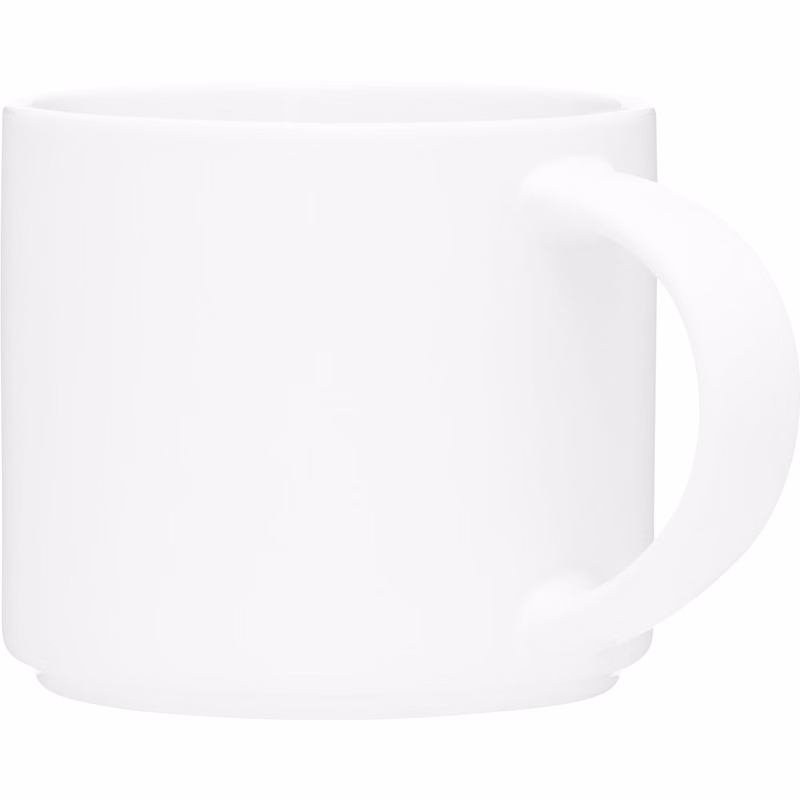 16 oz monaco mug - matte white