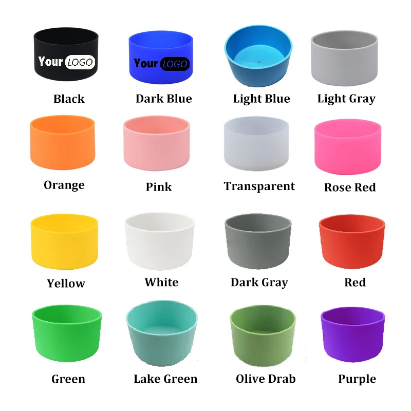 Protective Flask Silicone Boot 32oz 40oz for Wide Mouth Hydro Flask Water Bottle Accessories 1