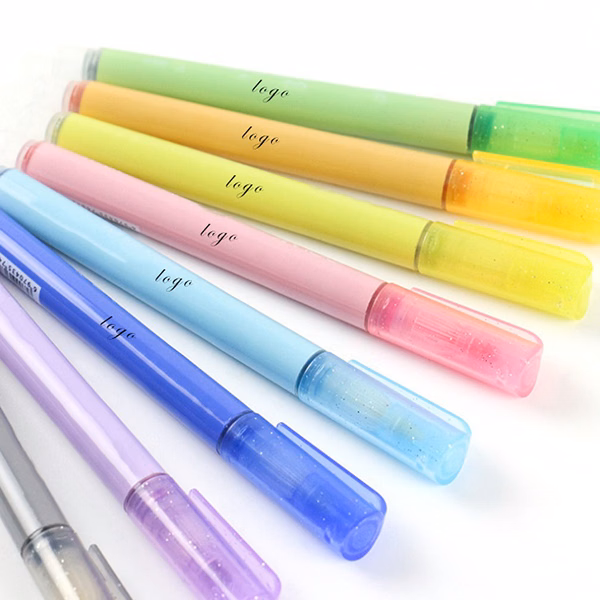 Colorful Highlighter Marker Drawing  Fluorescent Pen