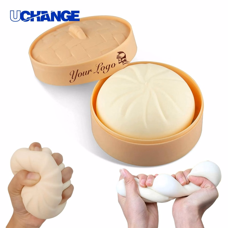 Dumpling-Shaped Squishy Stress Ball