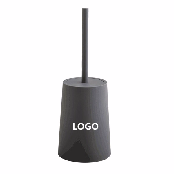 Plastic toilet brush set