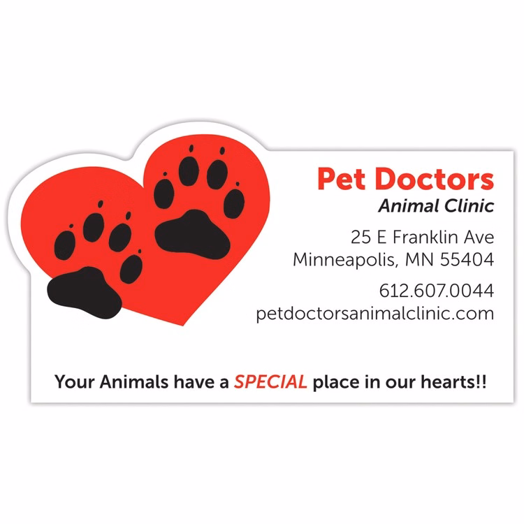 Vinyl Label (4.5"x2.5") Rectangle W/Heart