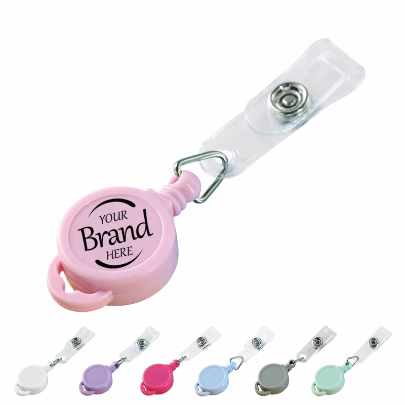 Retractable Badge Holder Reels with Clip