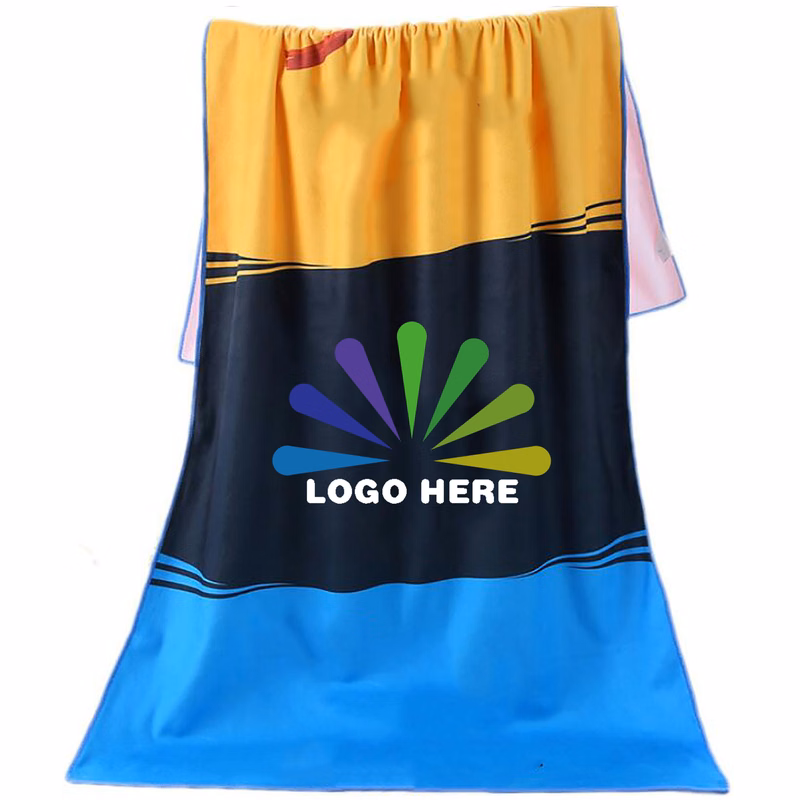 Sublimation Sqaure Microfiber Beach Towel