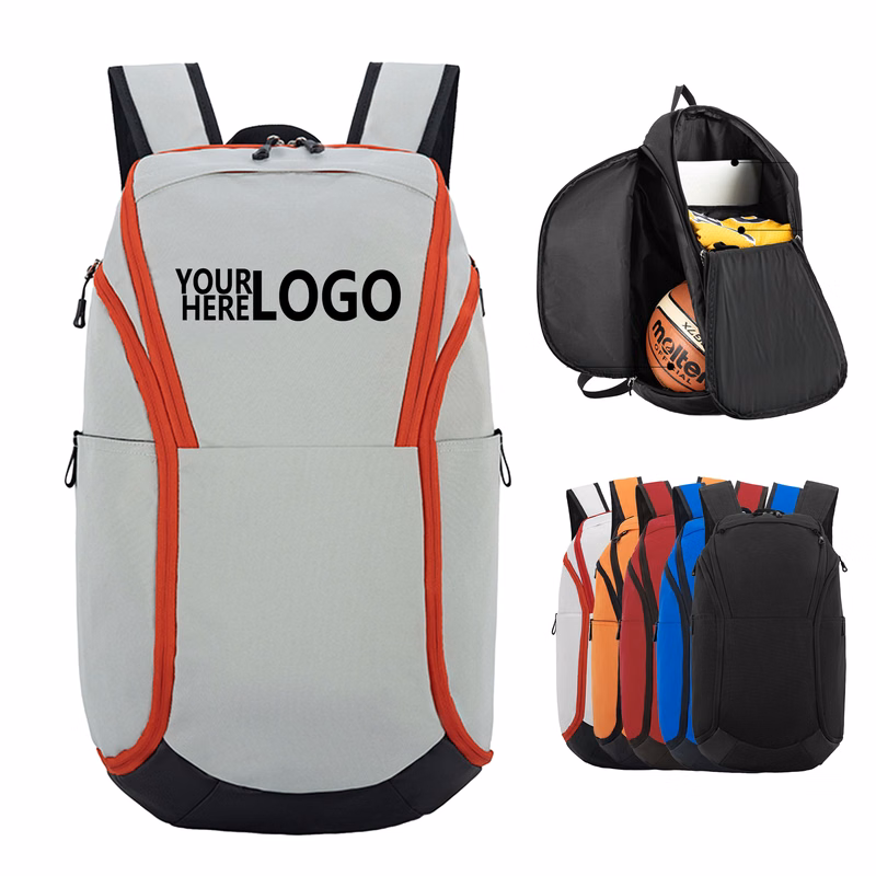 Oxford Cloth Ball Carrying Backpack with Individual Compartments