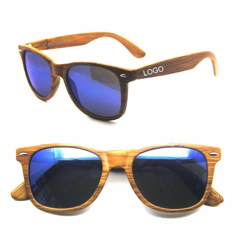 Wood Grains Plastic Sunglasses.