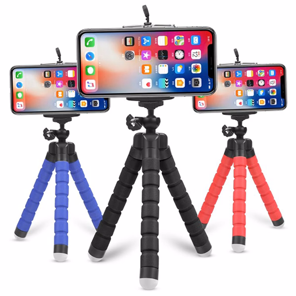 Phone Holder Flexible Octopus Tripod Selfie Bracket