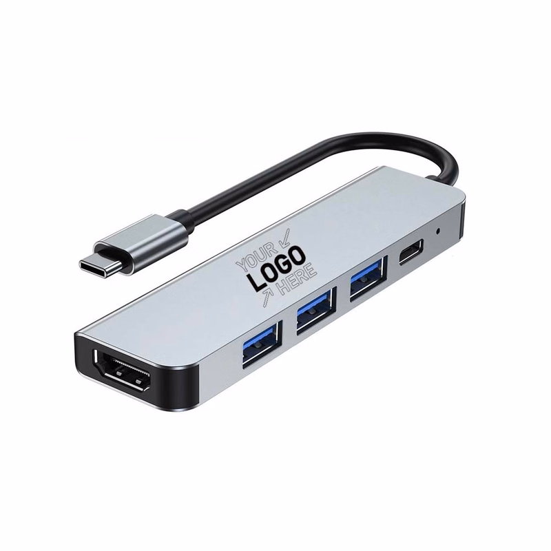5 in 1 USB Type-c Multiport Digital AV Adapter