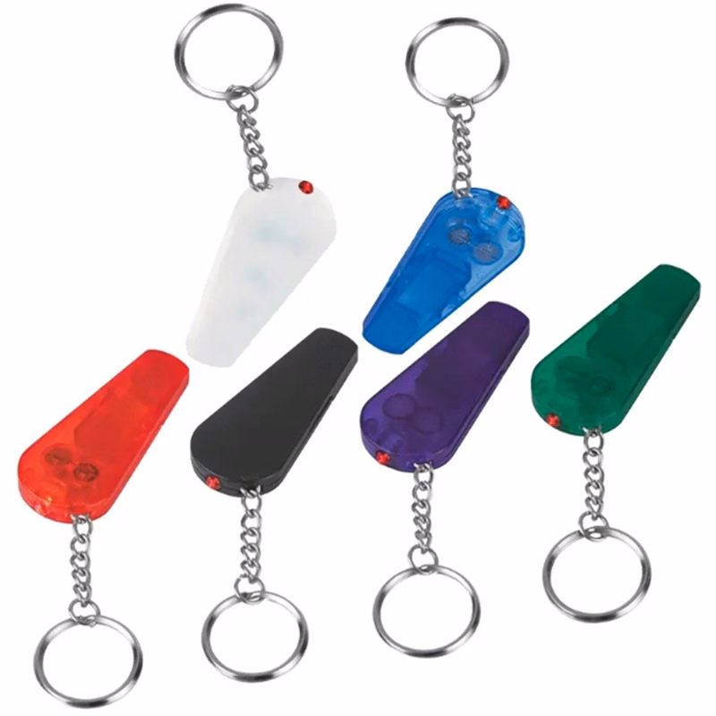 Magic Flashlight Whistle Keychain