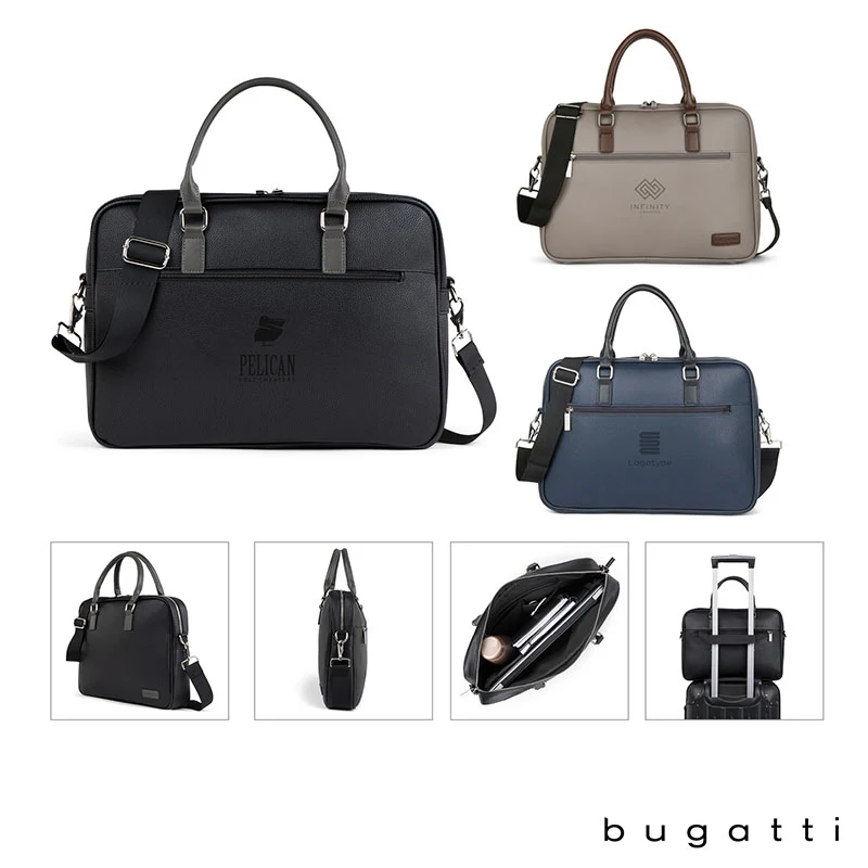 Bugatti Contrast Collection Briefcase 1