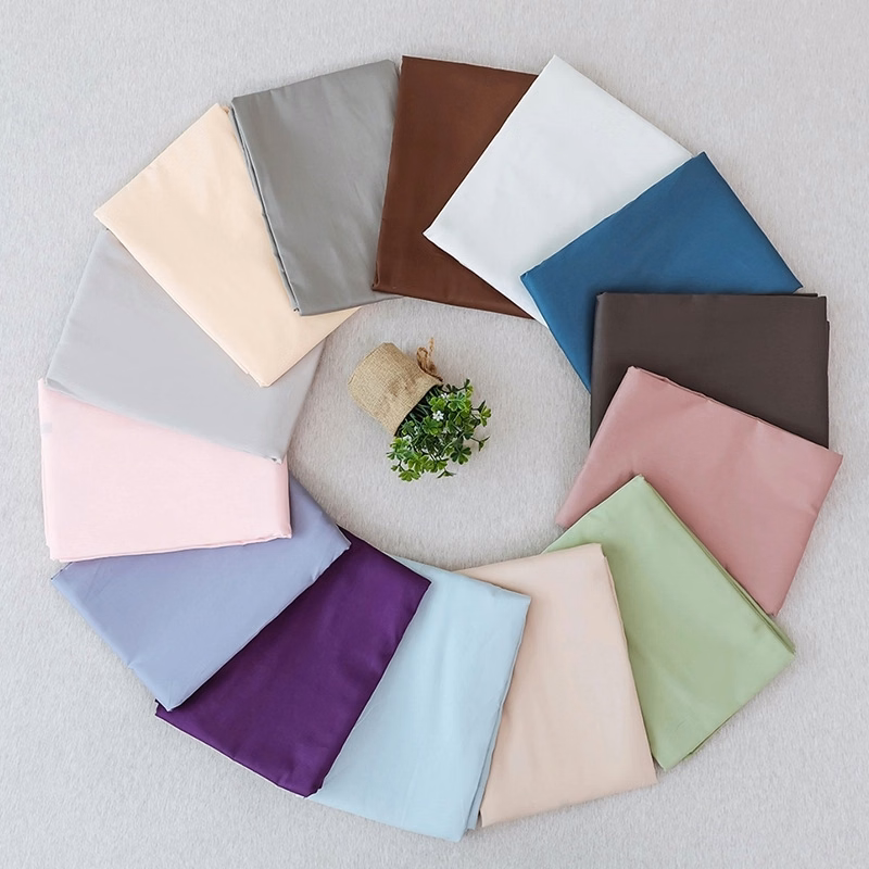 Soft Breathable Stain Cotton Pillowcase Set