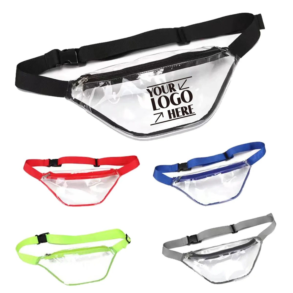 PVC Transparent Waterproof Waist Pack 1