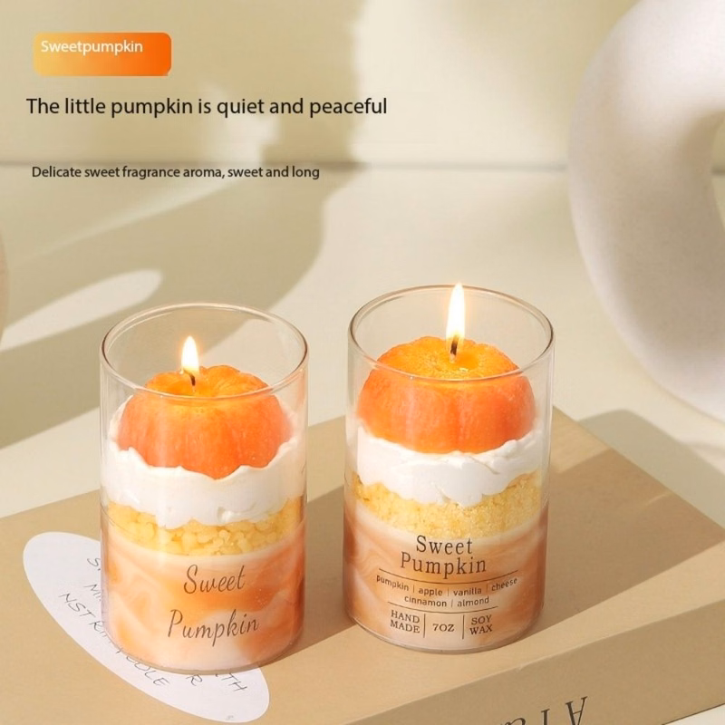 Pumpkin Scented Candle Cup