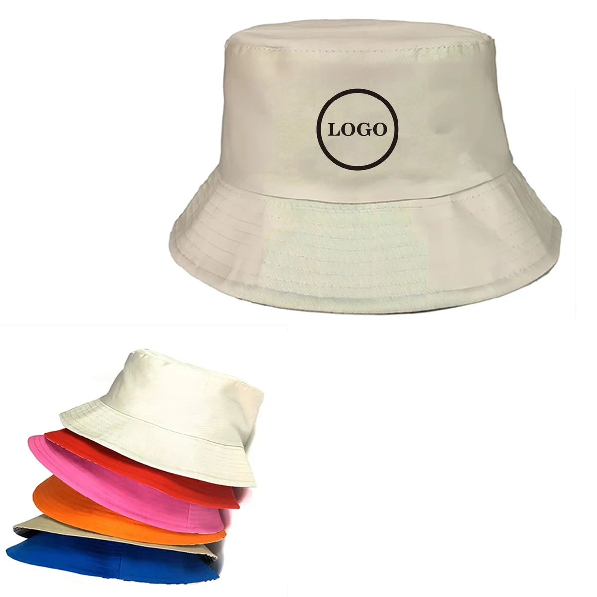 Comfortable Full Color Bucket Hat 1