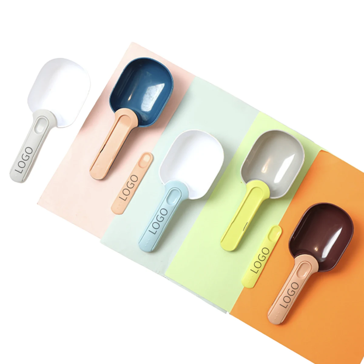 MOQ 10 PCS Convenient Pet Cup Scoop 1