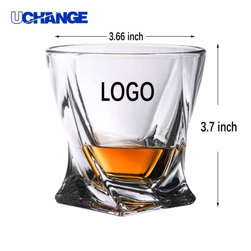 Transparent Whiskey Glass Container (9.47 Oz)