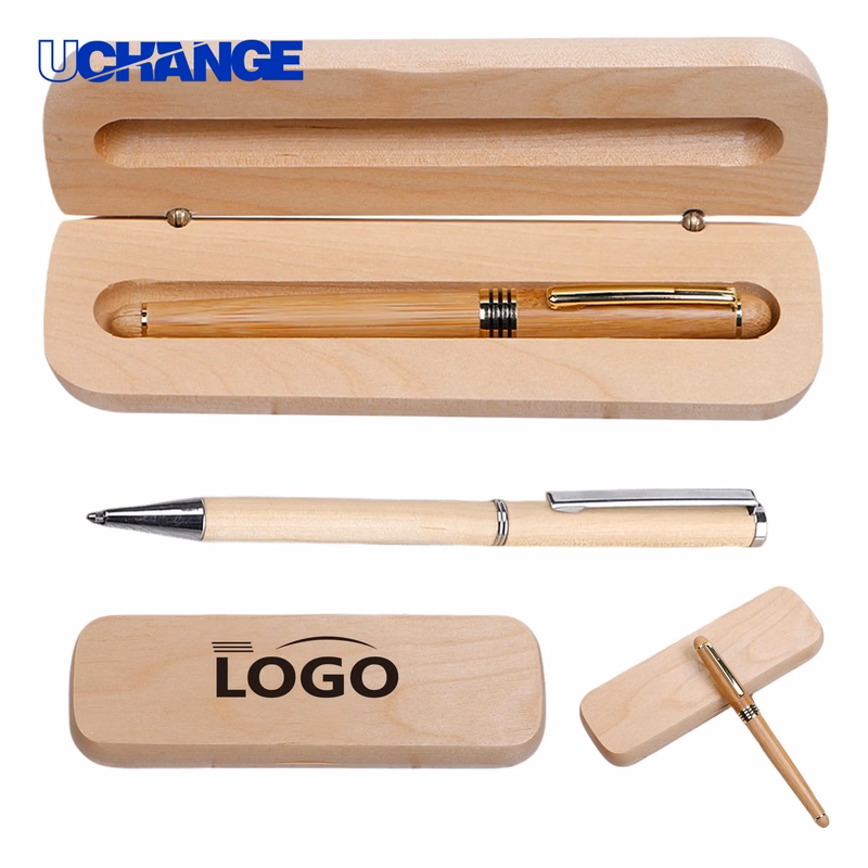 Bamboo Ballpoint Pen Set for Gifts