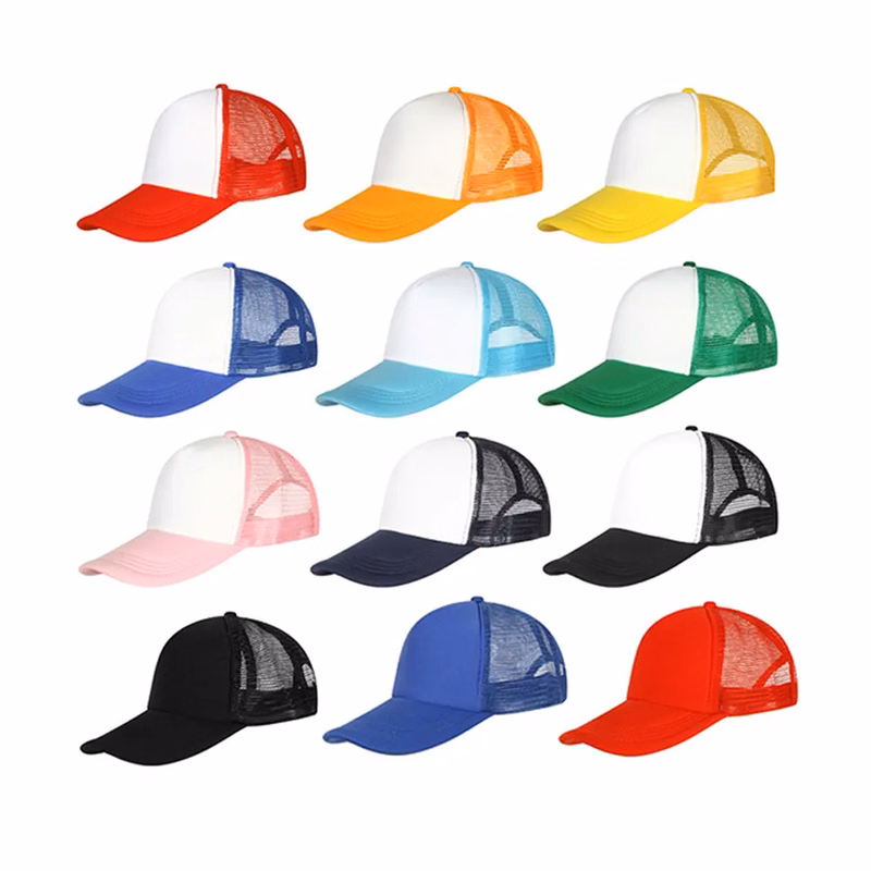 5 Panel Mesh Back Trucker Cap