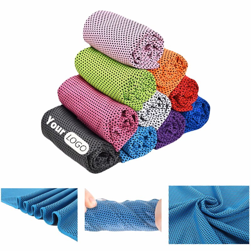 Lightweight Breathable Chilly Microfiber Ice Towel MOQ 100