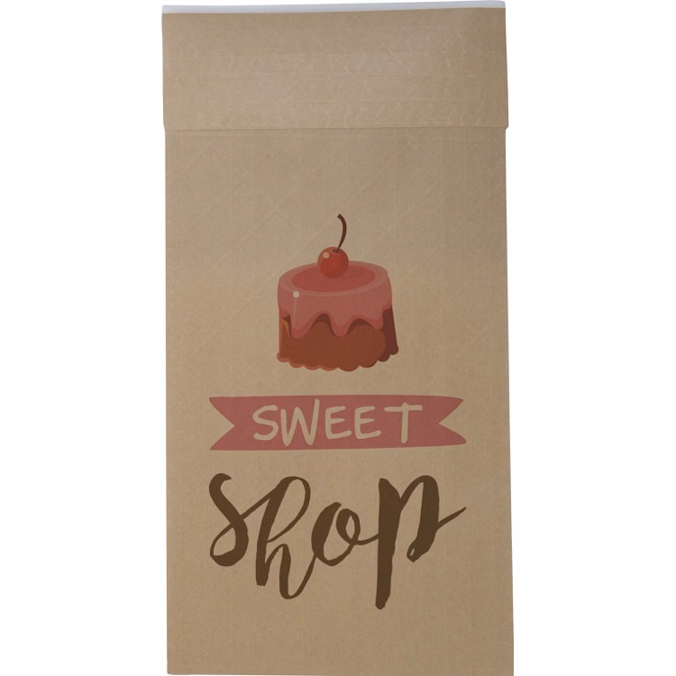 Full Color Dura-Bag Expandable Natural Paper Mailer (8.5" W x 14.5" H x 3.25" D)
