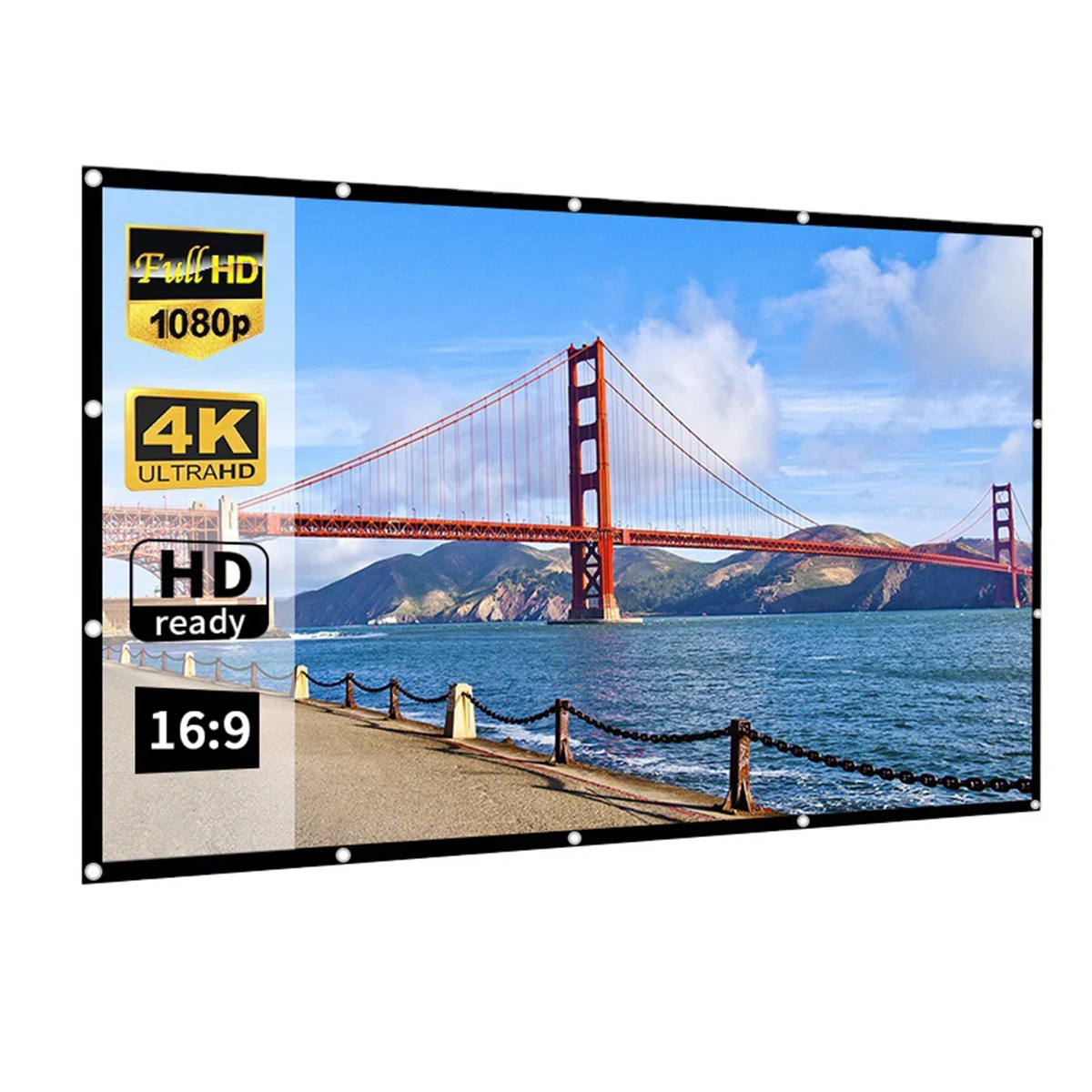 Projector Screen Wide Viewing Angle 1