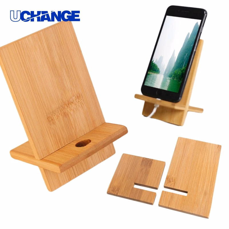 Desktop Wooden Mobile Phone Holder Bamboo