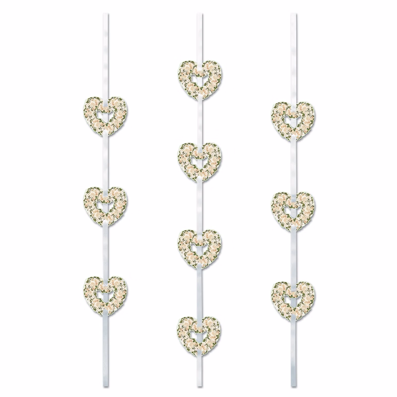 Heart Ribbon Stringer Banner