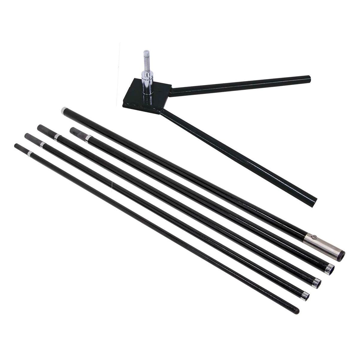 18' Insta-Flag Pole with Vehicle Base Hardware Kit 1