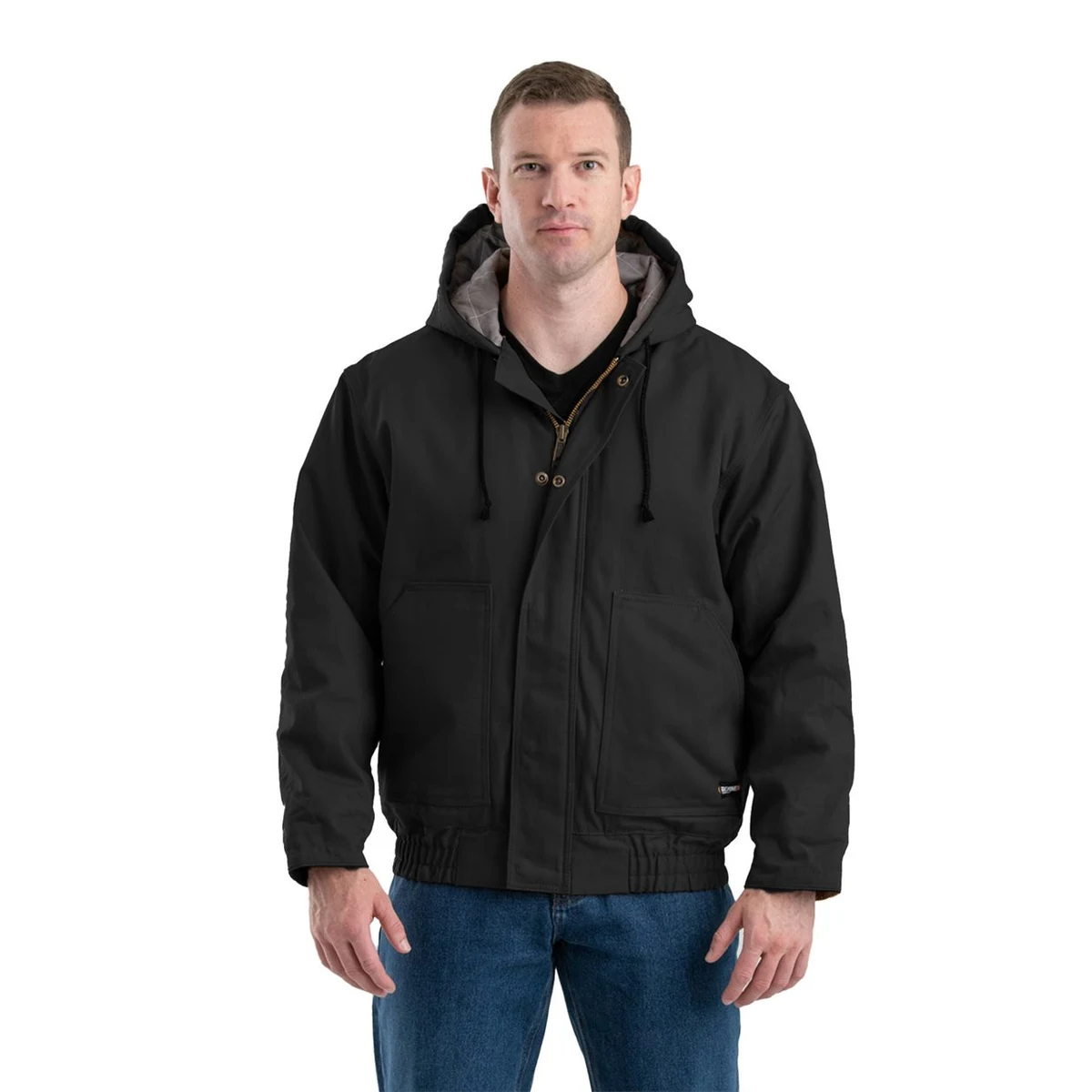 Men's Flame-Resistant Hooded Jacket - FRHJ01 1
