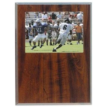 8" x 10" Cherry Finish Slide-In Frame Plaque 1