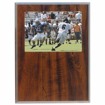 8" x 10" Cherry Finish Slide-In Frame Plaque