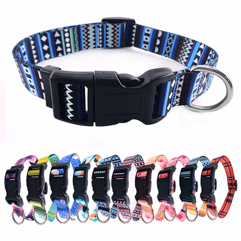 Adjustable Polyester Dog Collar