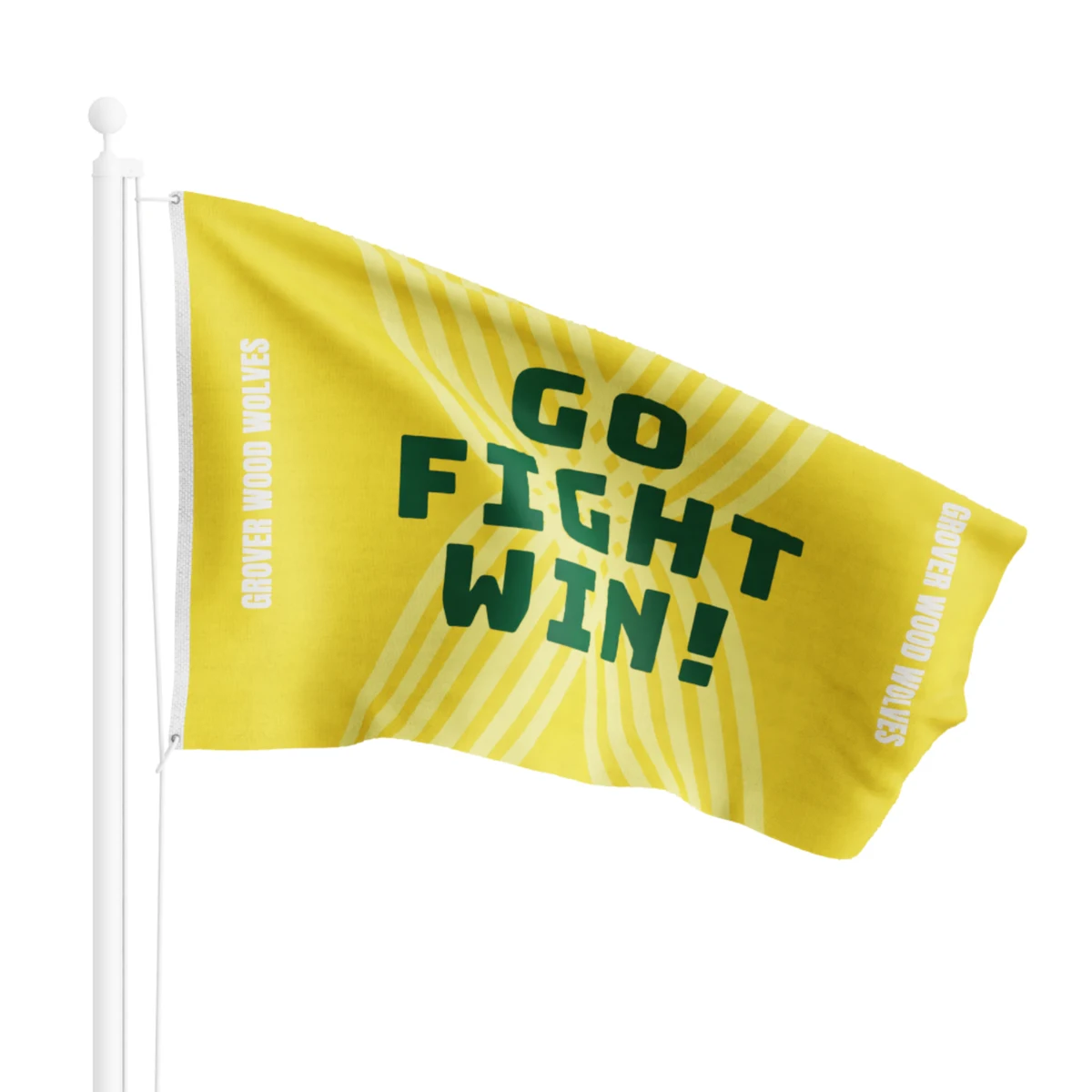 Large Flag 2' x 3' Spot Color 1