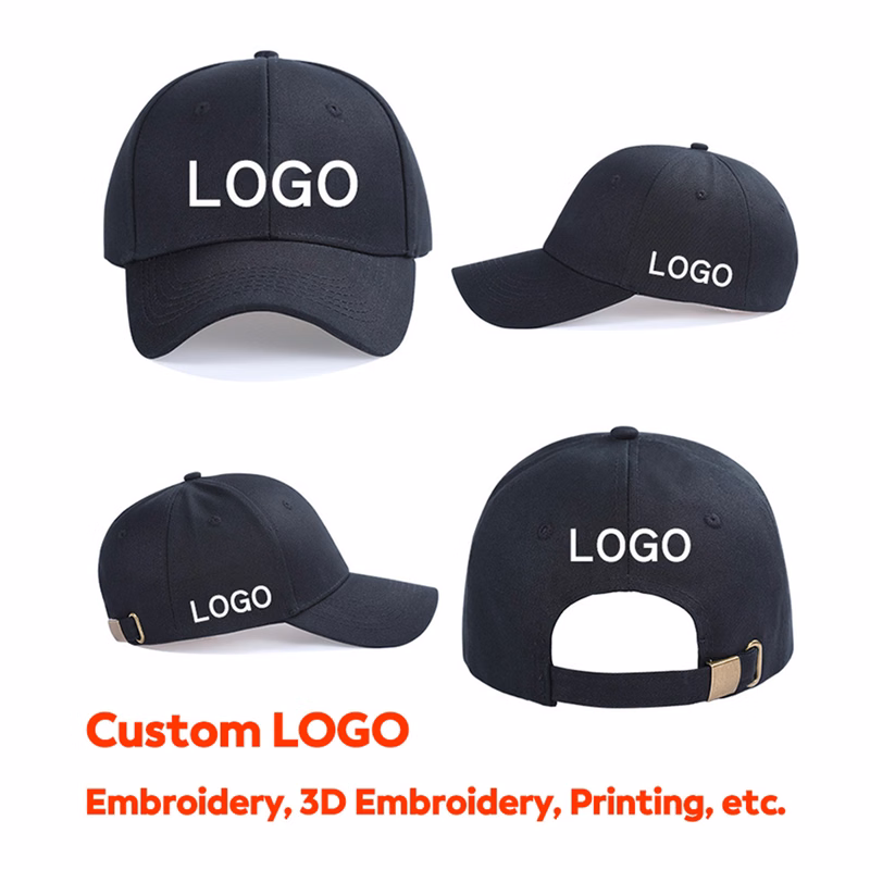 Cotton Twill Cap with Buckle Closure