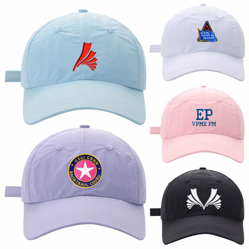 Moisture-Wicking Nylon Cap With Velcro Closure