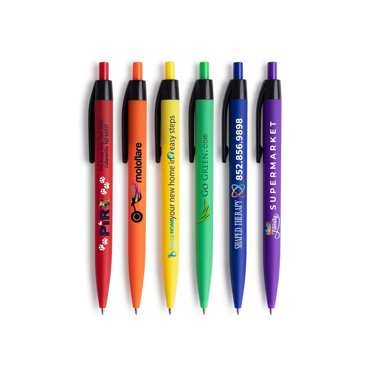 Small Batch -Willow Satin Soft Touch Click Pen 1