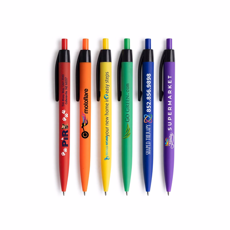 Small Batch -Willow Satin Soft Touch Click Pen