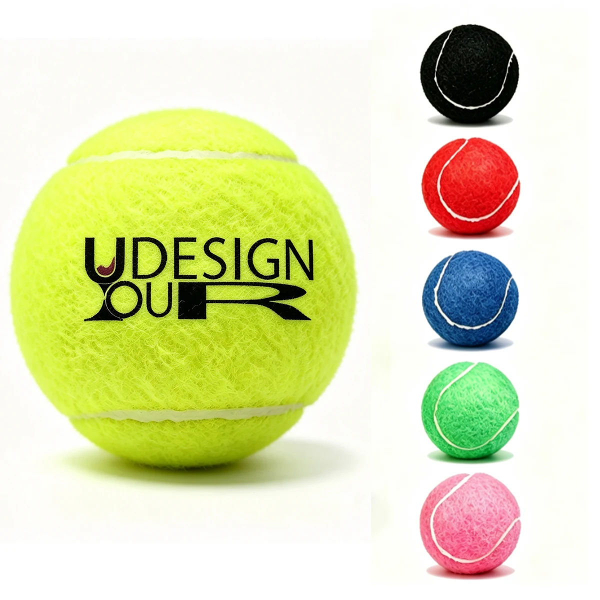 Custom Logo High Bounce Multicolor Tennis Balls 1