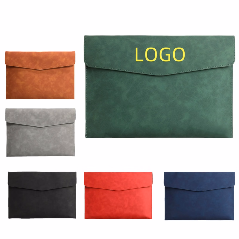 Large Capacity PU Leather Briefcase Bag