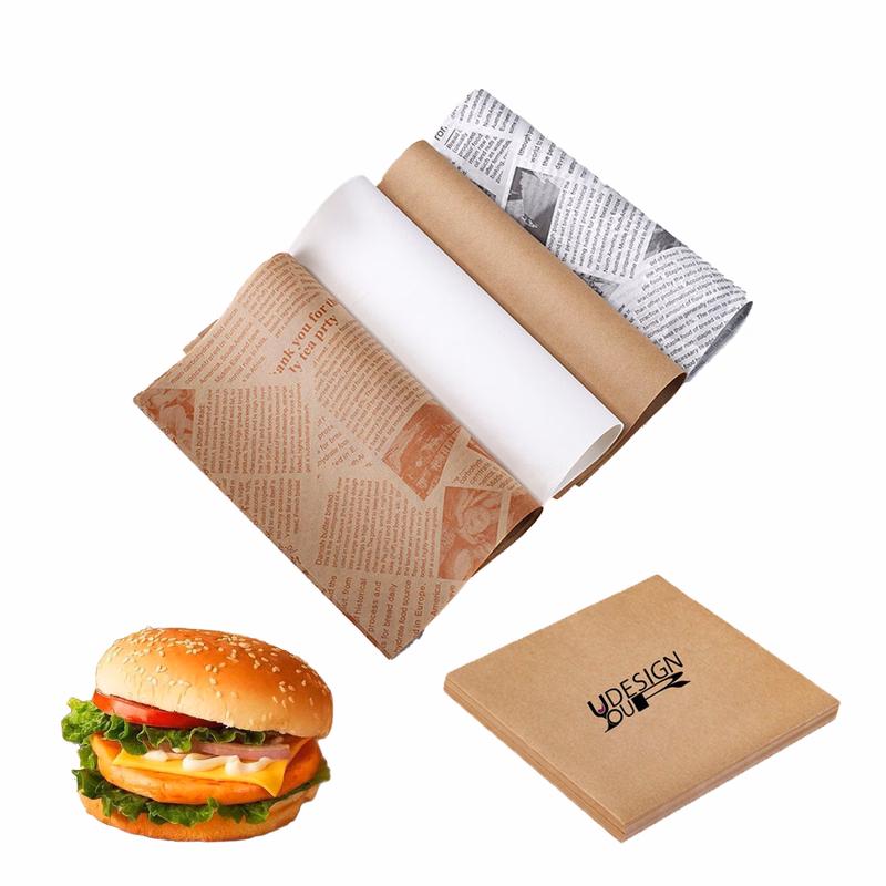 Hamburger Wrapping Paper