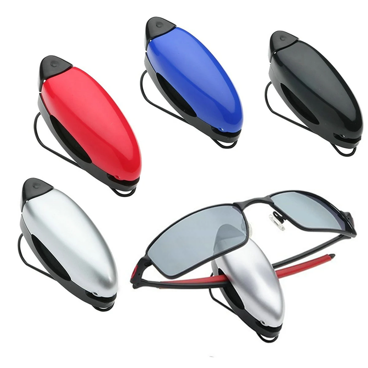Car Sun Visor Clip Eyeglasses Holder 1