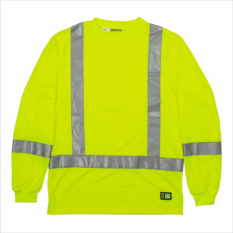 BERNE® Men's Hi-Vis Class 3 Performance Pocket T-Shirt