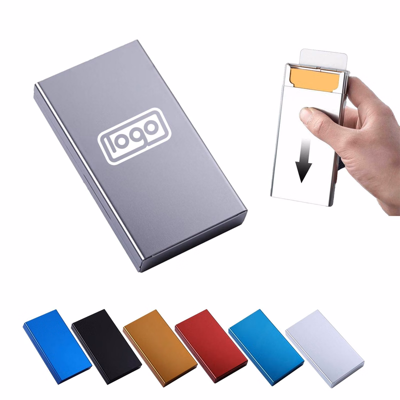 Solid Metal Cigarette Case