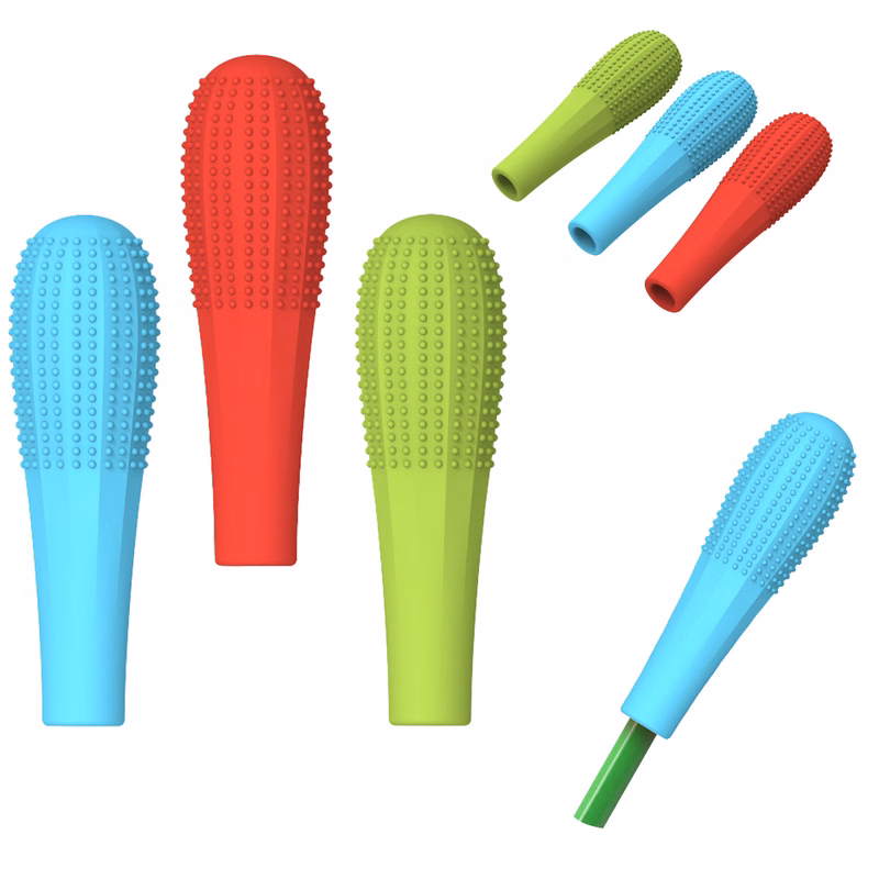Silicone Chew Pencil Cap Topper for Autism Sensory Therapy