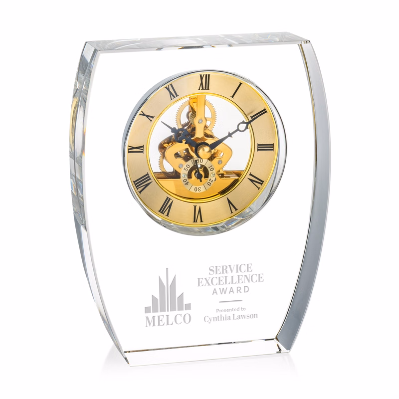 Barchus Clock - Gold