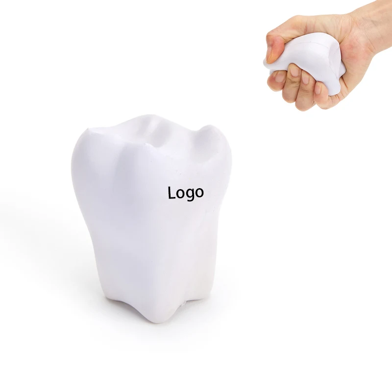 Tooth Shape Squeeze Toy Stress Reliever 1