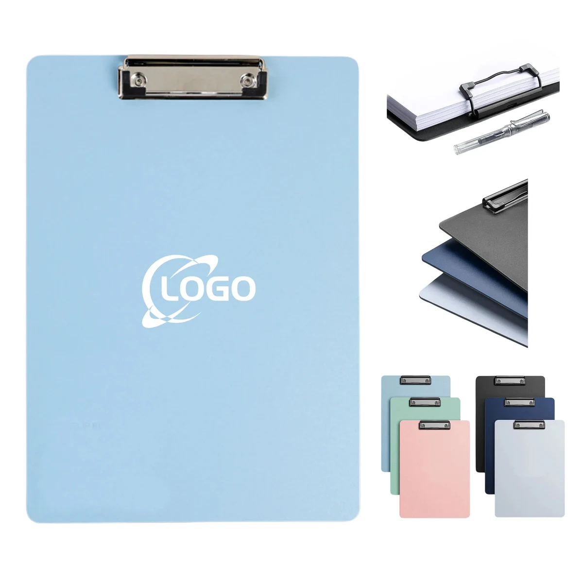 MOQ20 A4 Hard Plastic Clipboard 1