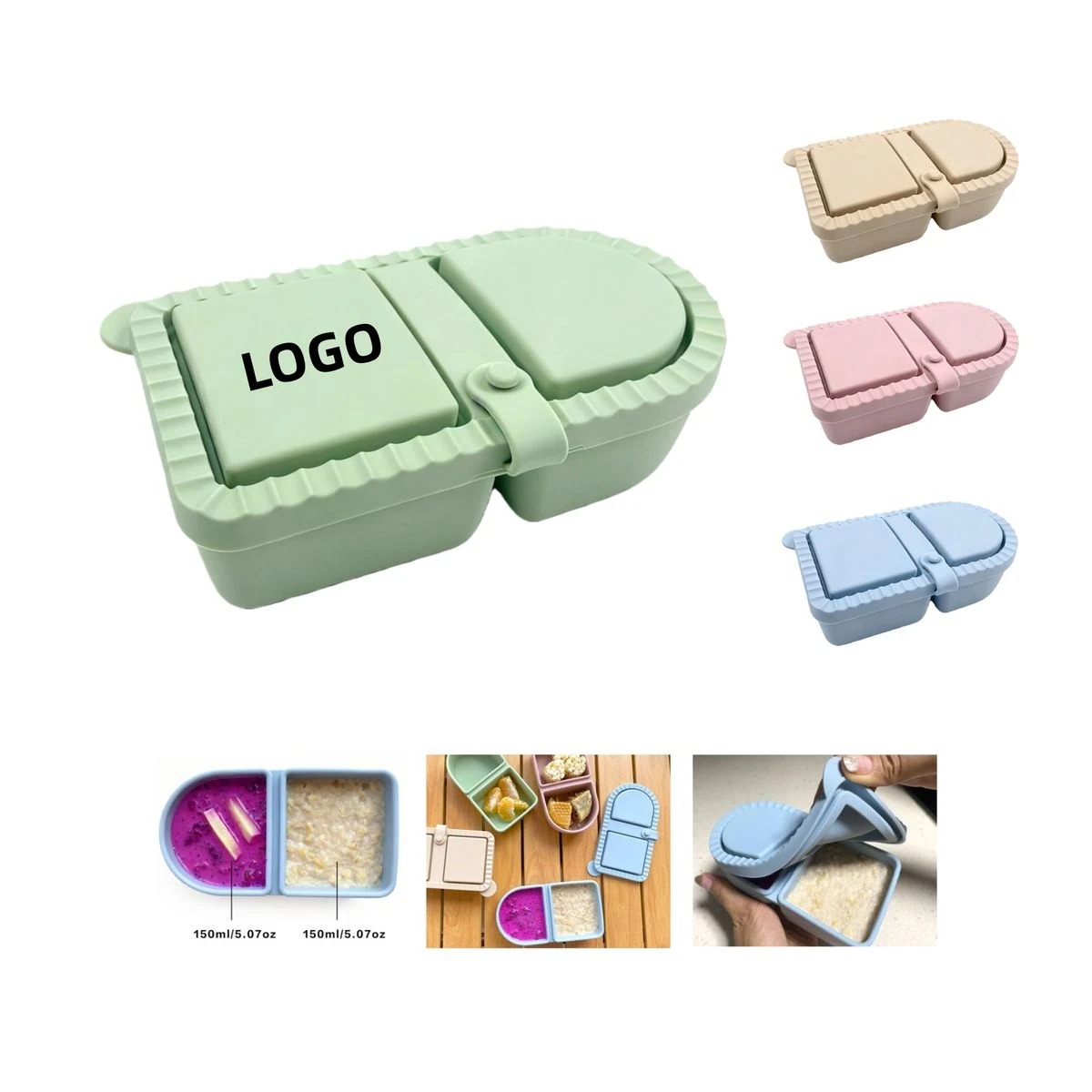 Silicone Snack Container 1