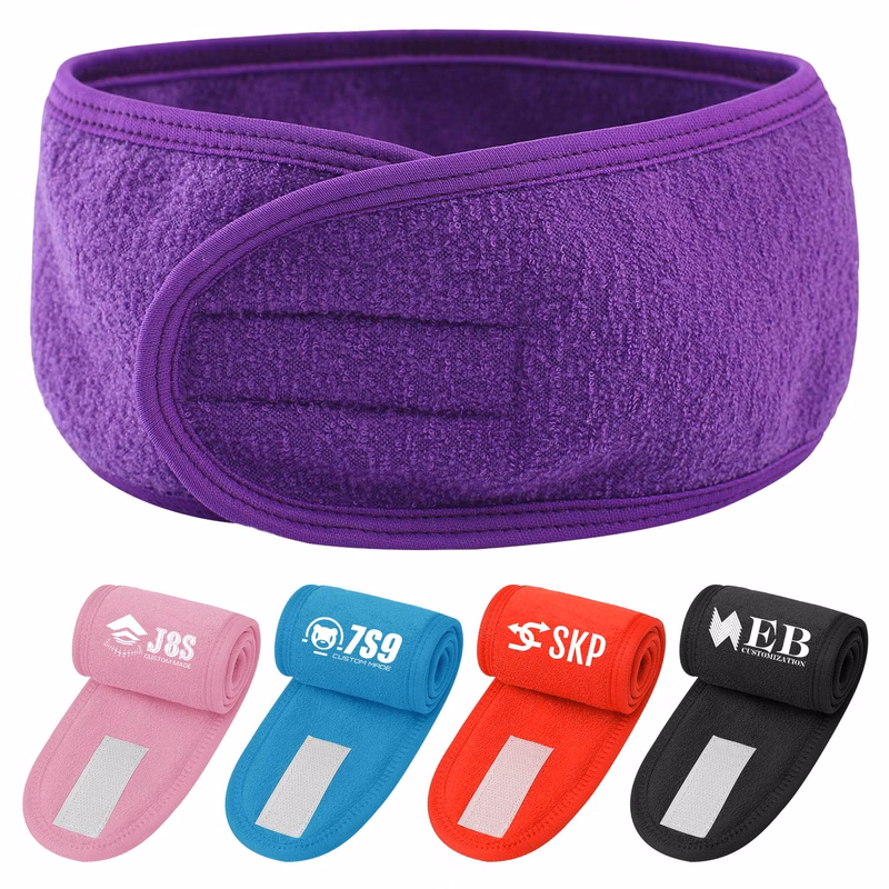 Soft Adjustable Face Wash Headband